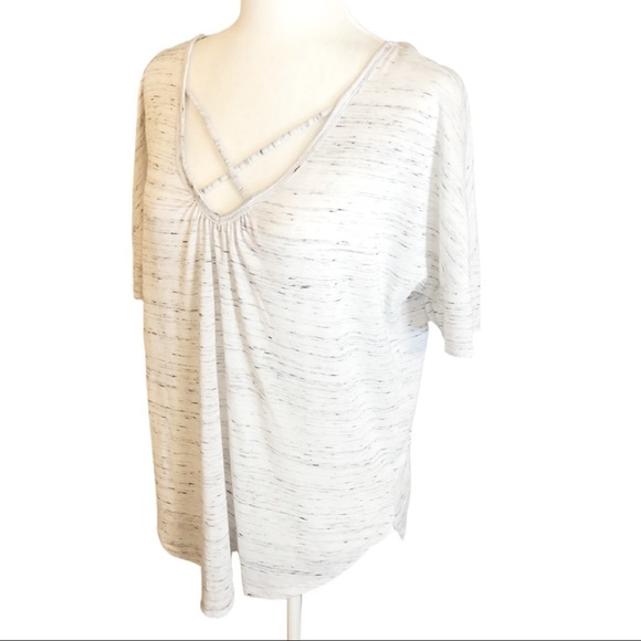 A. N. A. White space dyed tee M - Picture 1 of 3